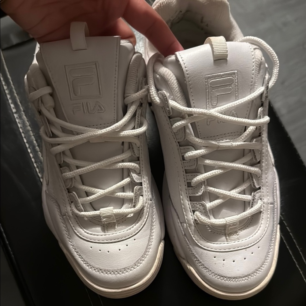 Fila Classic White Athletic Shoes